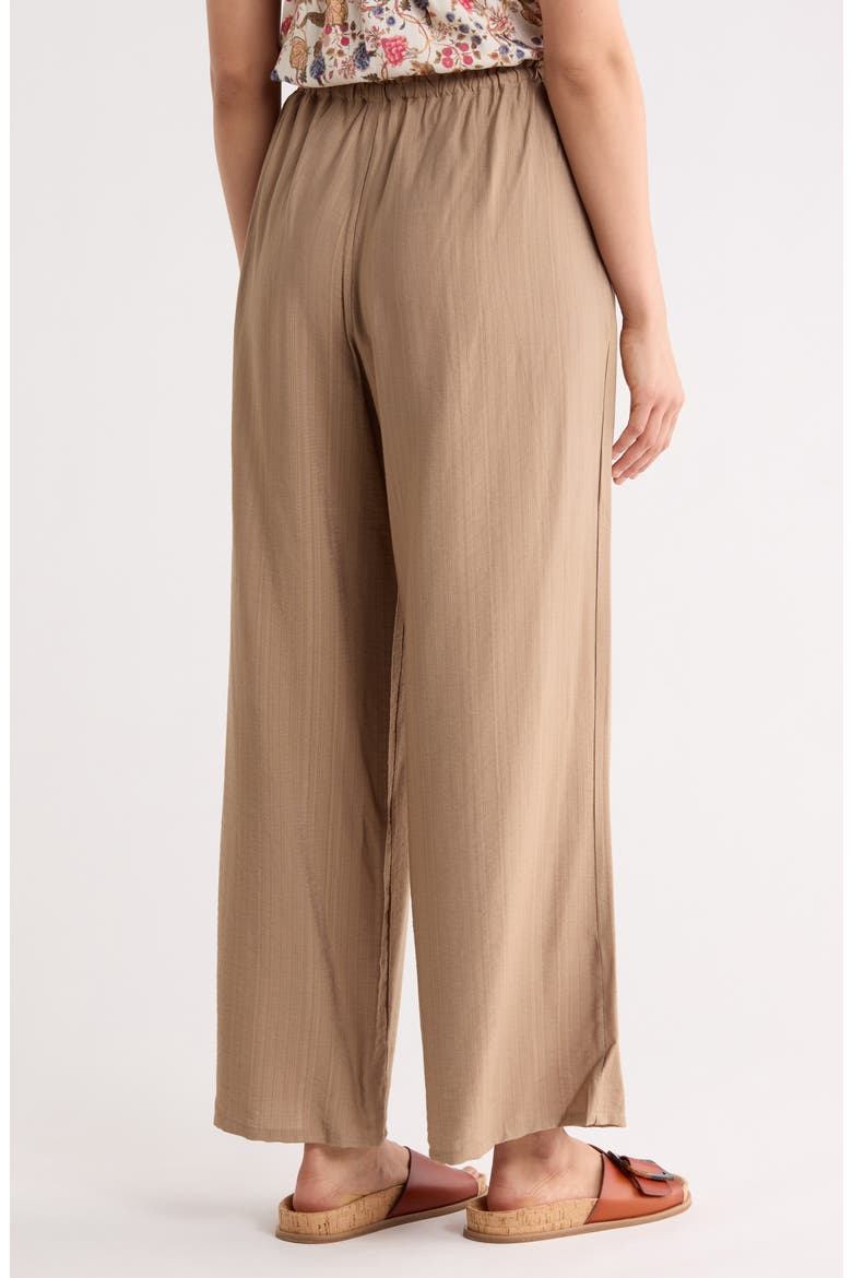 Drawstring Wide Leg Pants, Alternate, color, TAUPE
