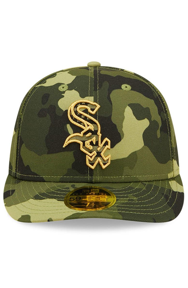 New Era Men's New Era Camo Chicago White Sox 2022 Armed Forces Day On-Field Low Profile 59FIFTY, Alternate, color, Camo
