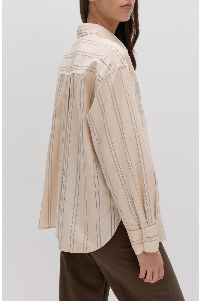 Stripe Shirt, Alternate, color, BEIGE