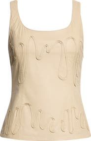 Paloma Wool Fil Leather Top