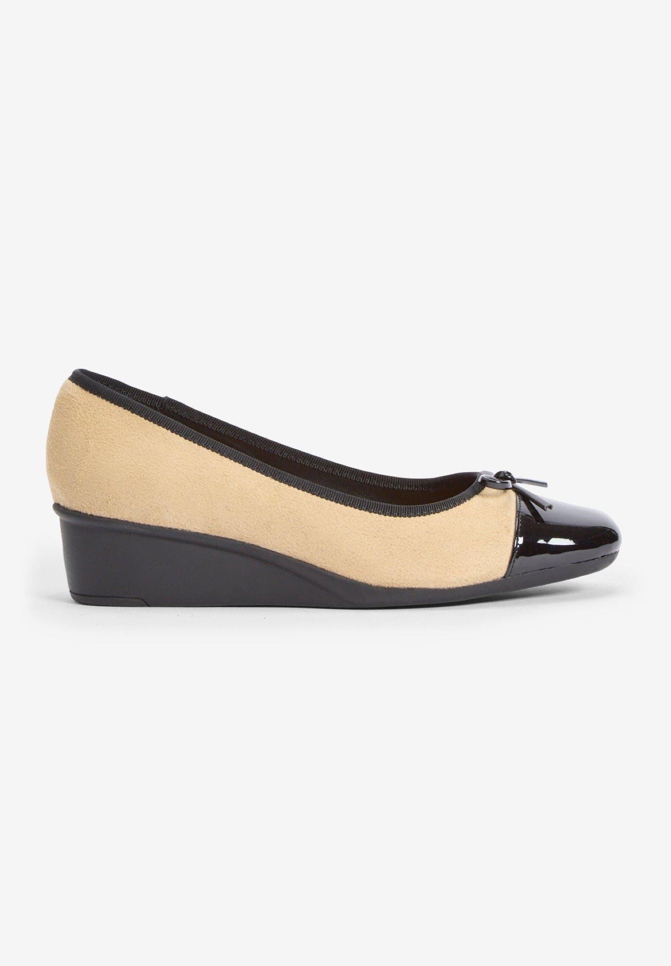 The Jade Slip On Wedge, Alternate, color, NEW NUDE