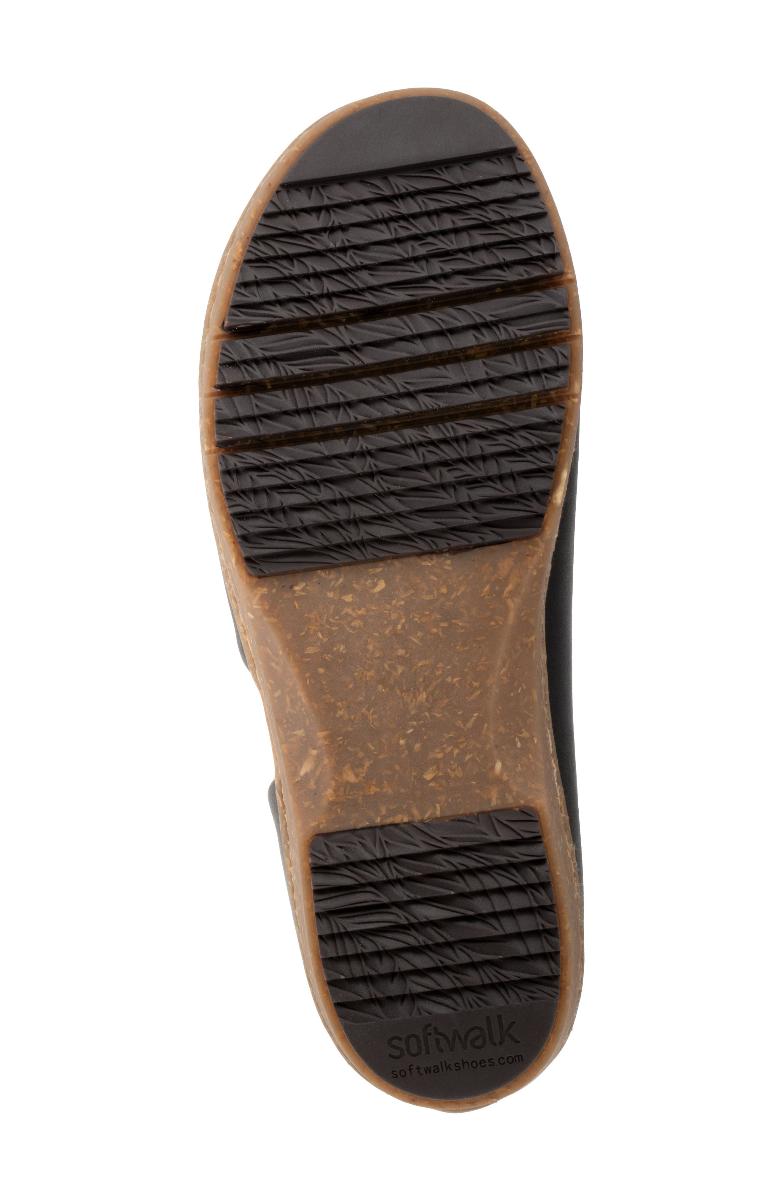 SoftWalk<sup>®</sup> Addie Half d'Orsay Clog, Alternate, color, Black