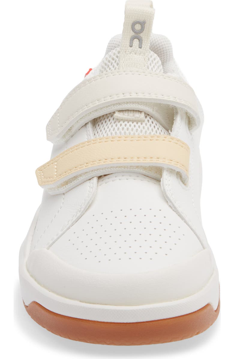 On Kids' The ROGER Sneaker, Alternate, color, White/ Blonde