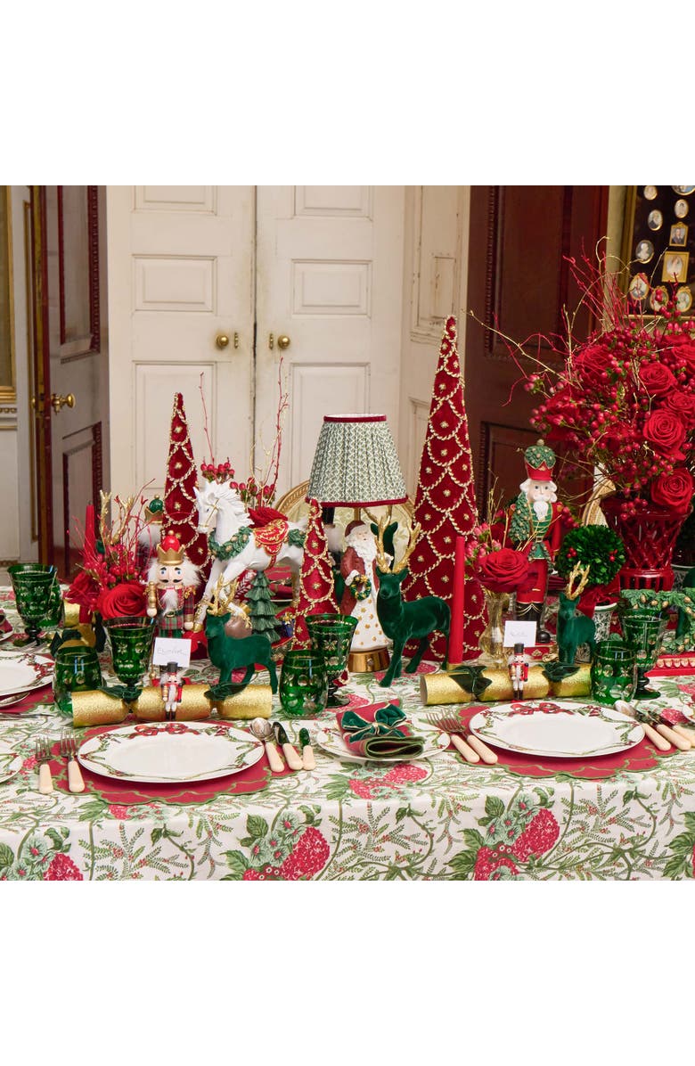 Mrs. Alice Anita Engraved Wine Glass, Alternate, color, Green