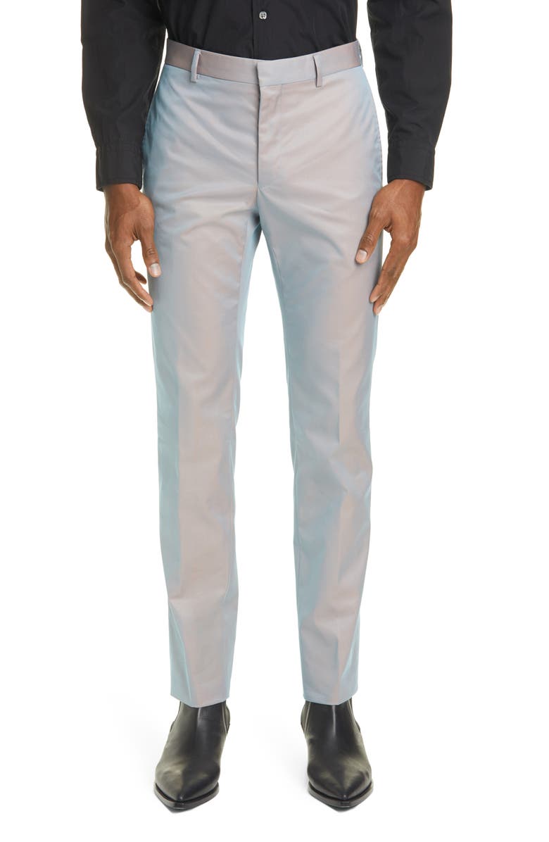 Givenchy Relaxed Skinny Fit Dress Pants, Main, color, 