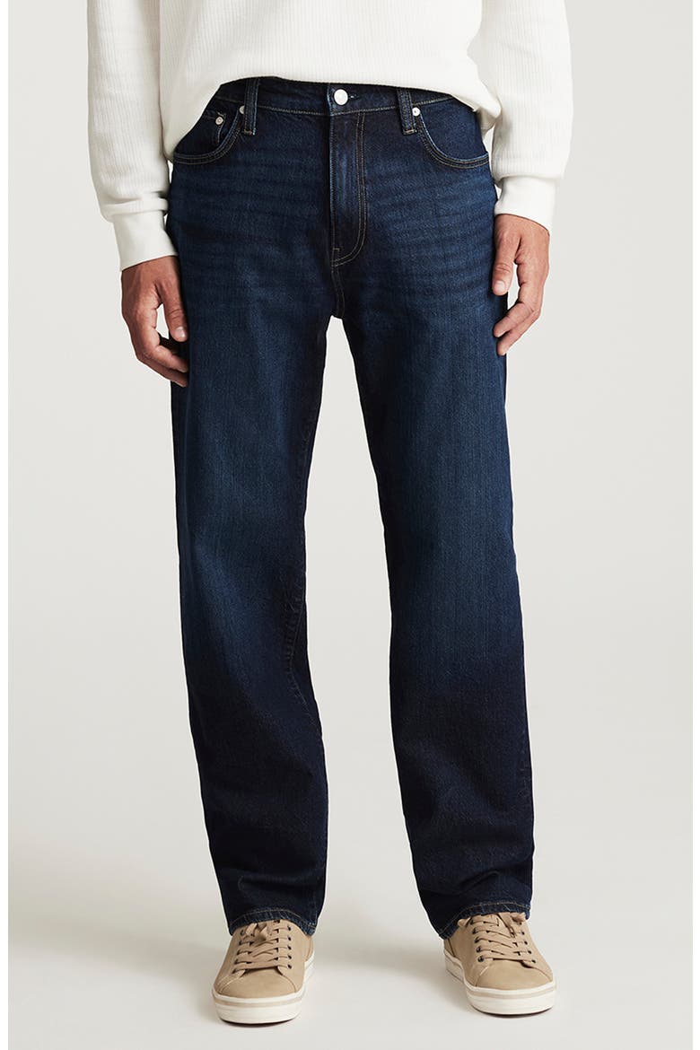 Marcel Relaxed Straight Leg Jeans, Main, color, DEEP BRUSHED CLASSIC