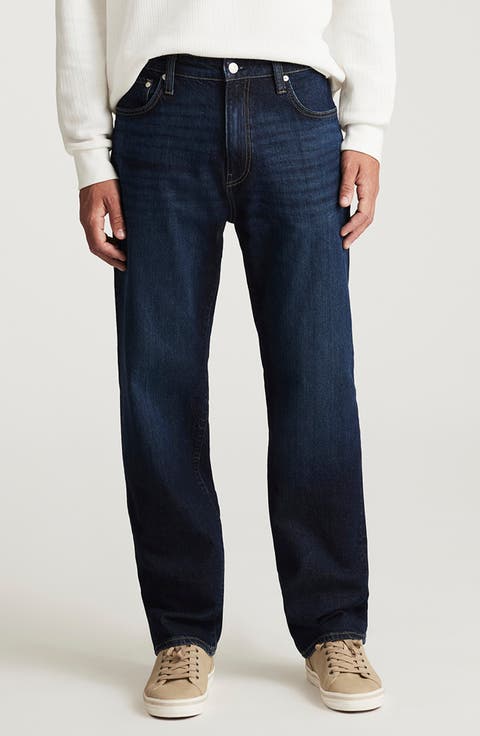 Marcel Relaxed Straight Leg Jeans (Deep Brushed Classic) (Regular & Tall)