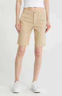 AG Wes Cotton & Linen Shorts