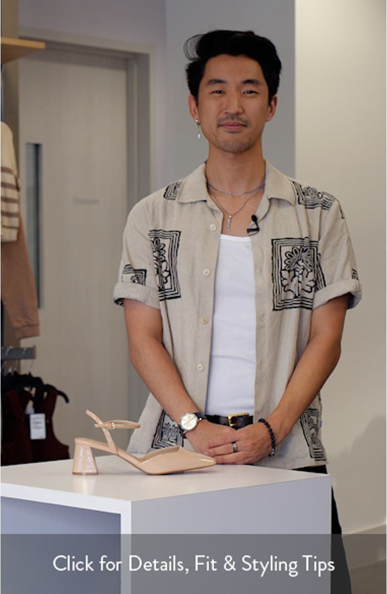 Gennifer Ankle Strap Pump, sales video thumbnail