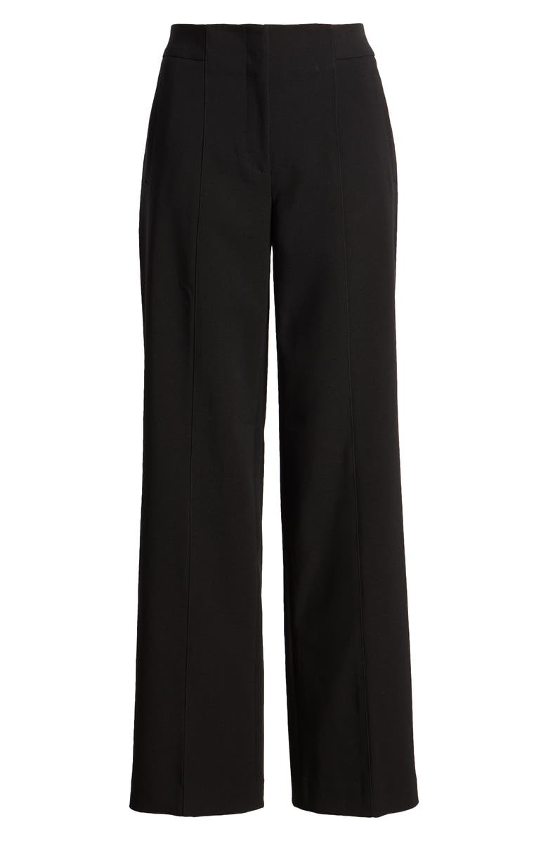Anne Klein High Waist Straight Leg Pants, Alternate, color,