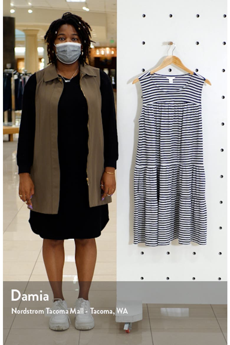 Tiered Jersey Shift Dress video
