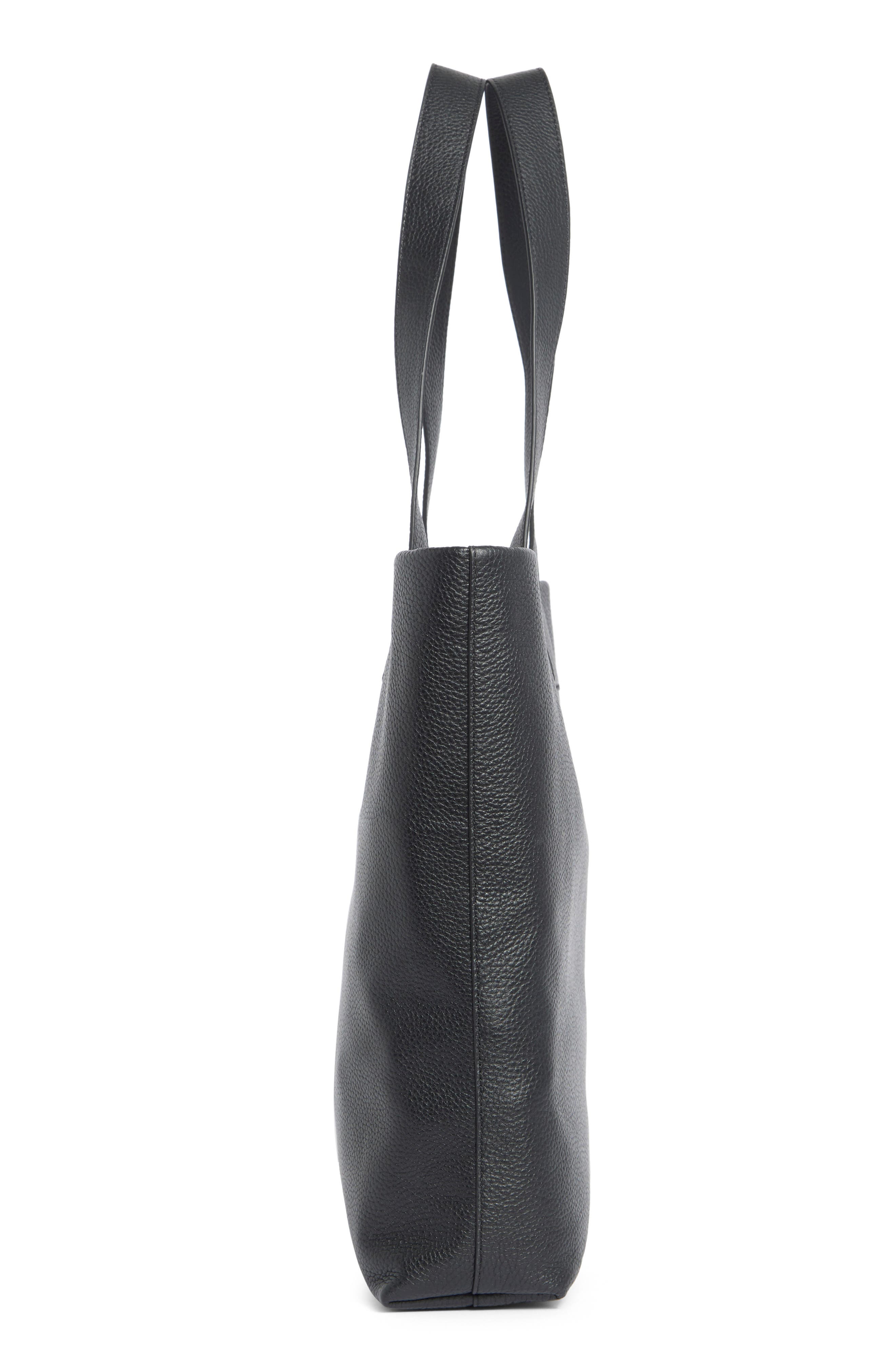 Vince Larkin Slim Tote Bag, Alternate, color, Black