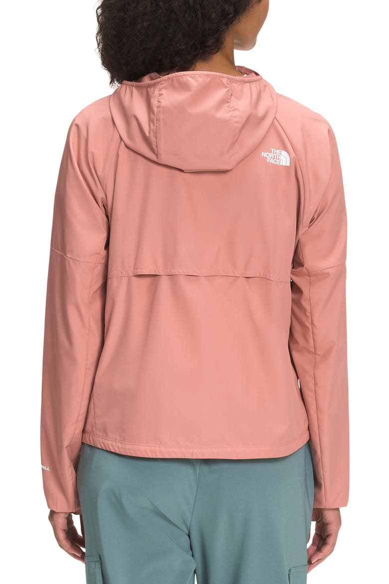 Flyweight Hooded Jacket, Alternate, color, ROSE DAWN