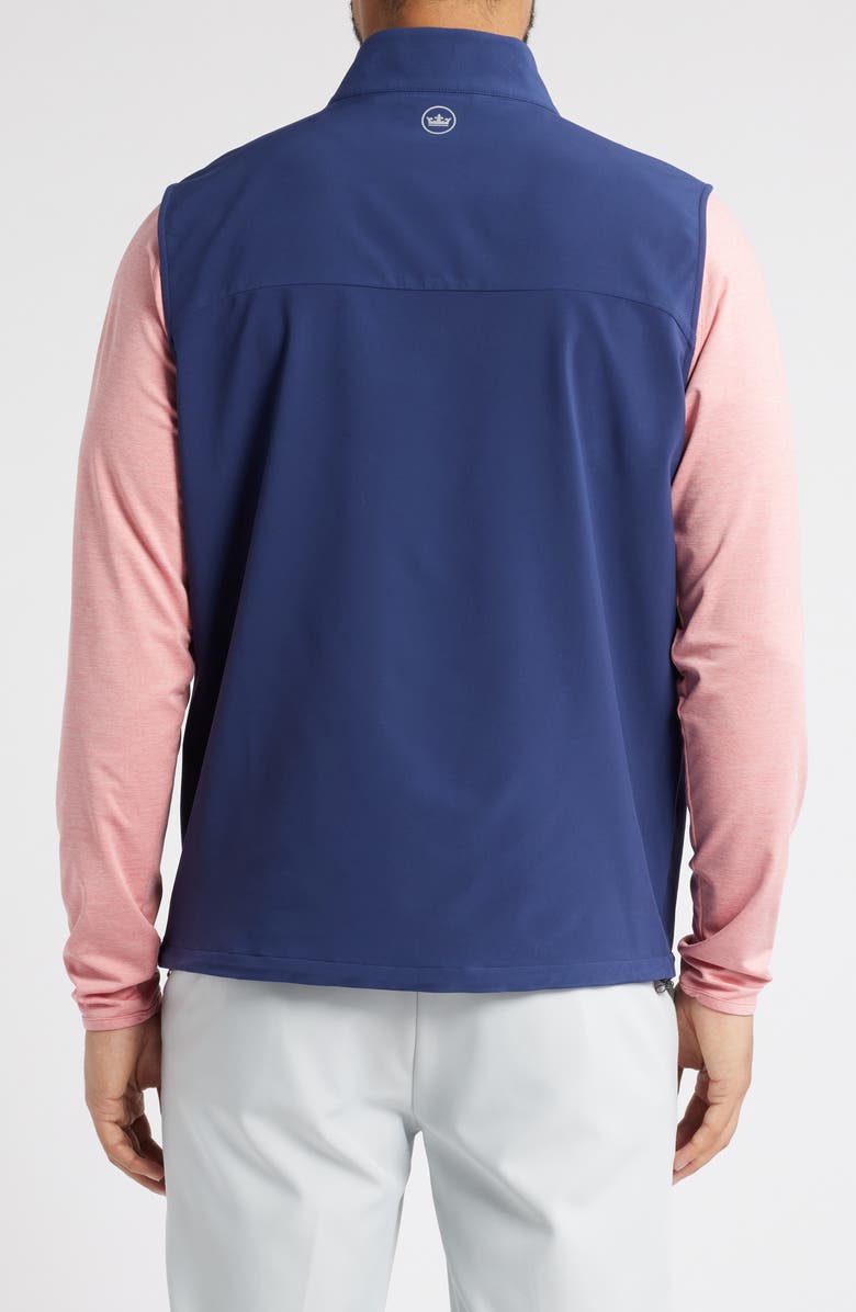 Peter Millar Dunes Water Resistant Zip Golf Vest, Alternate, color, 