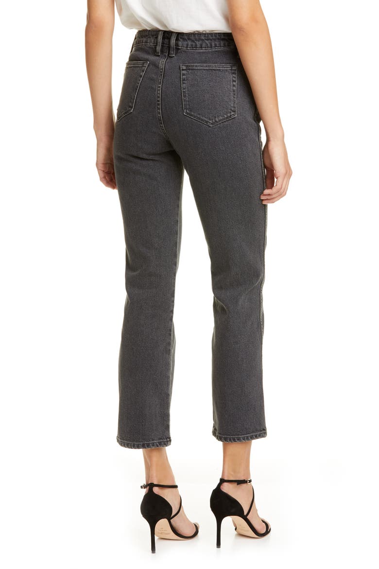 Crop Jeans, Alternate, color, MID BLACK WASH 1