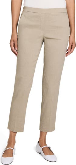 Theory Pull-On Crop Pants | Nordstrom
