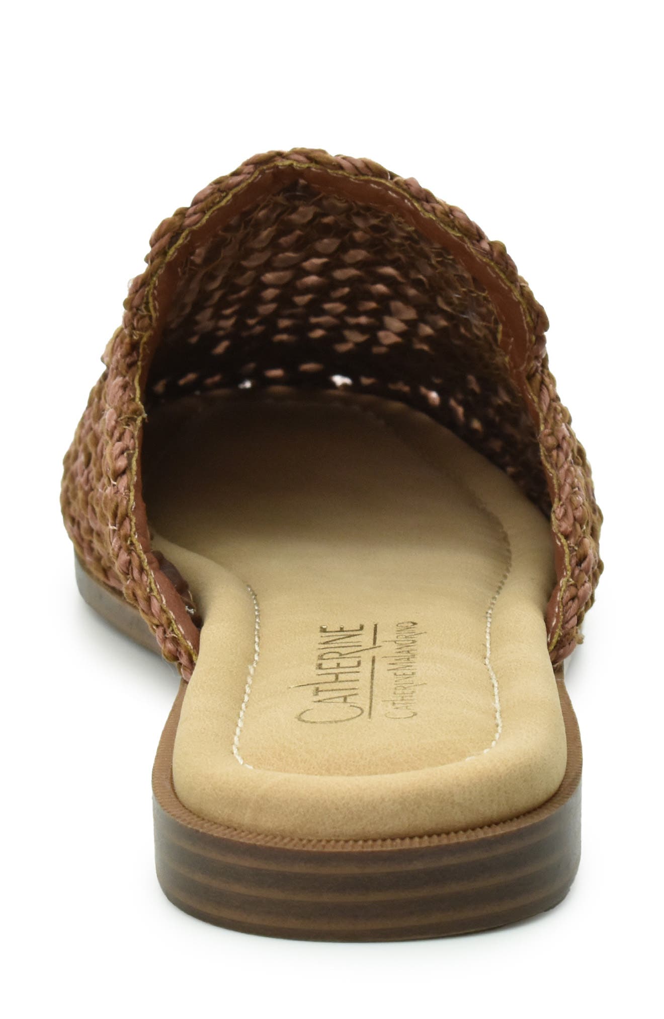 Raffia Mule, Alternate, color, BROWN