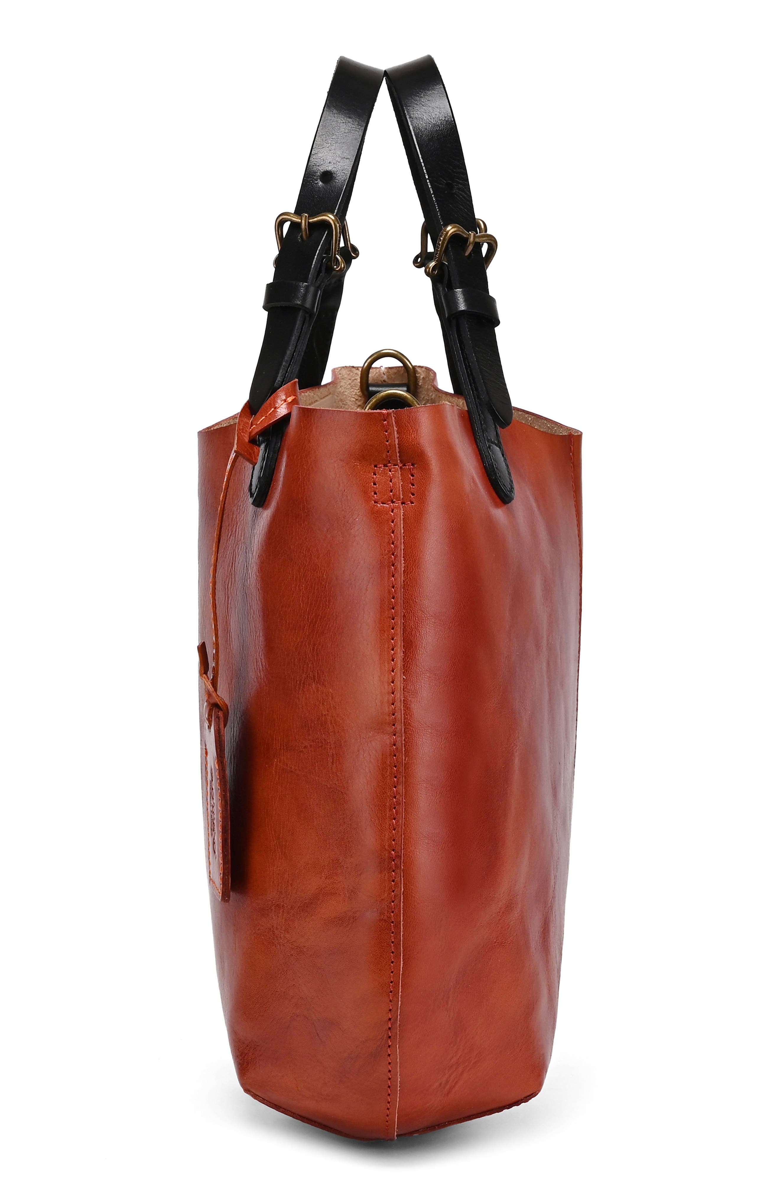 OLD TREND Dip Dye Leather Mini Tote, Alternate, color, 