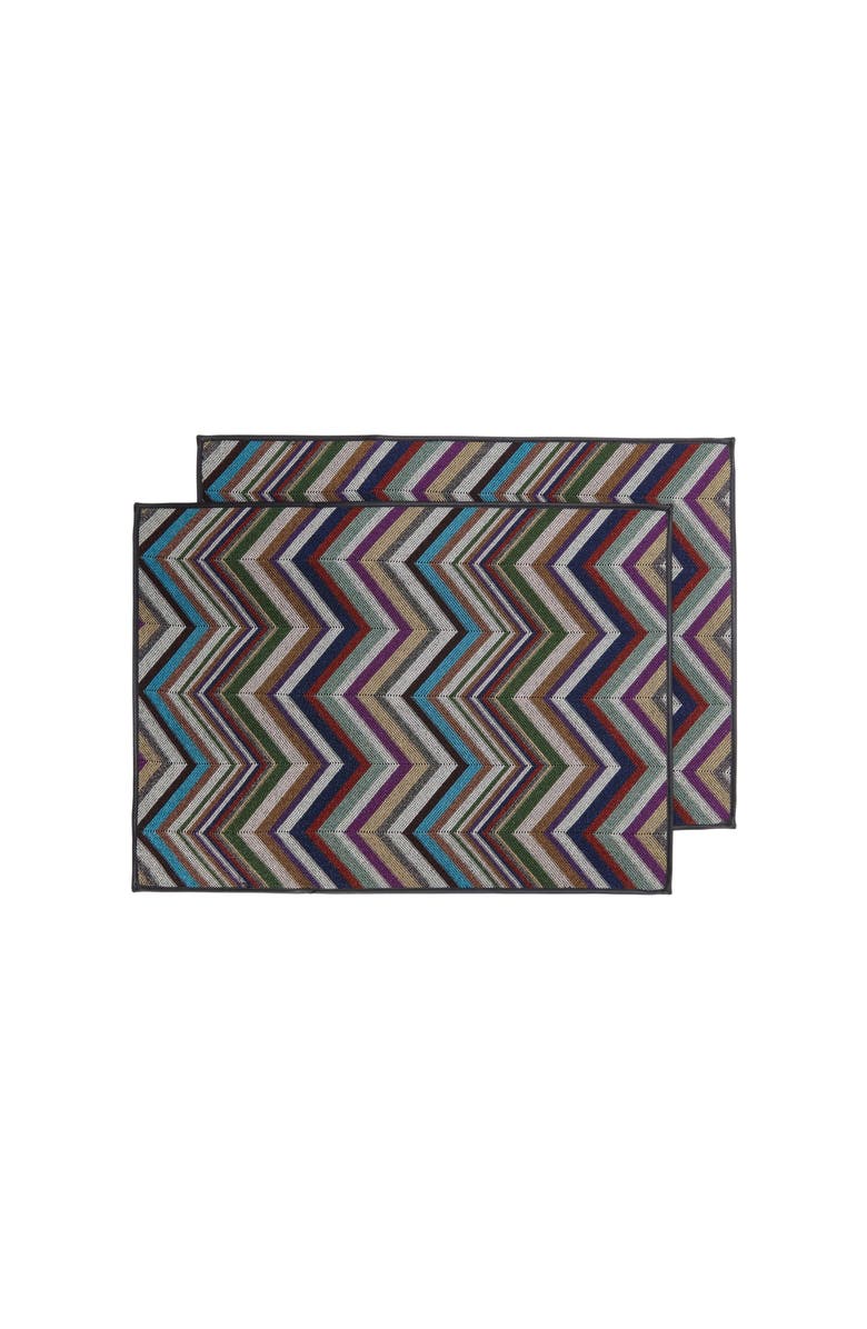 Missoni Home Pair Of Two Holiday Placemats 38x52 cm, Main, color, Multicoloured