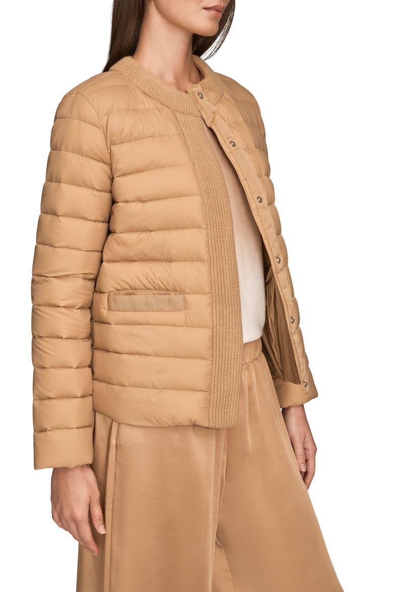 Nylon Down Jacket, Alternate, color, FAWN