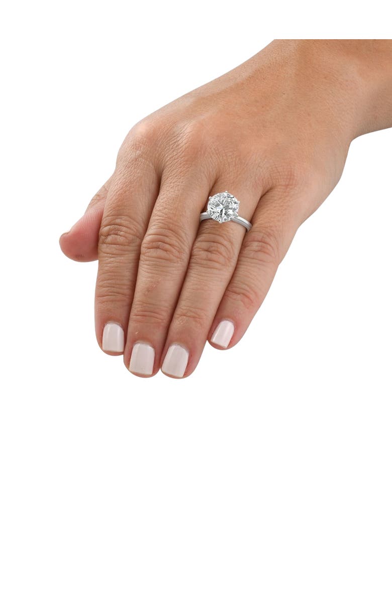 Bliss Diamond Certified 5Ct Solitaire Diamond Engagement Ring 14k Gold Lab Grown, Alternate, color, 