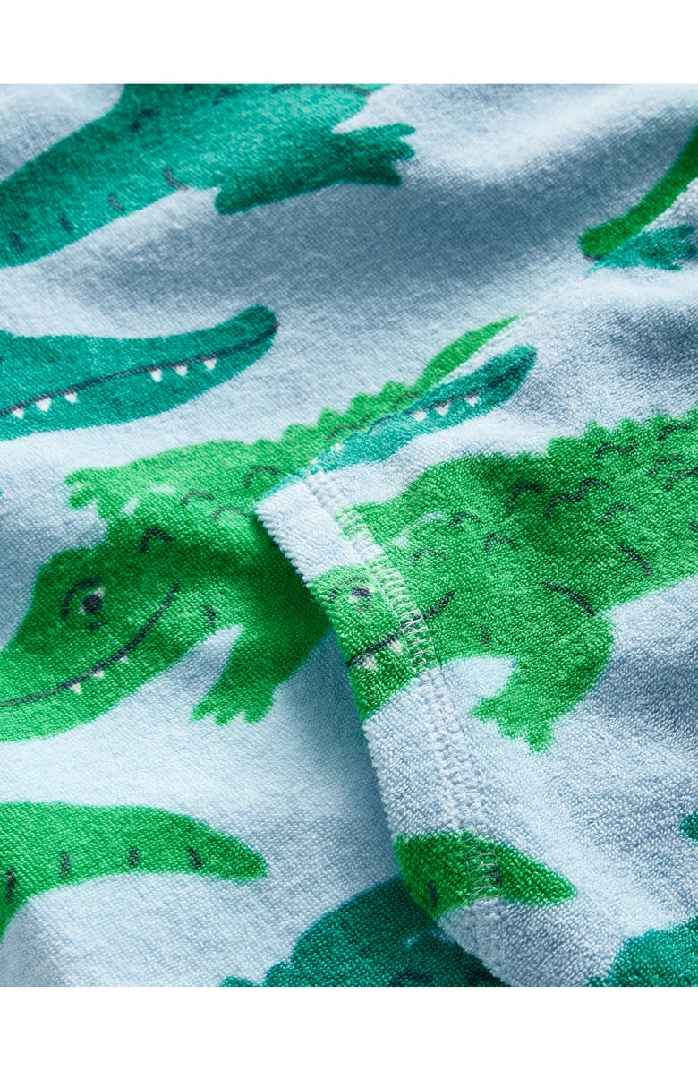 Mini Boden Kids' Terry Cloth Hooded Cover-Up, Alternate, color,