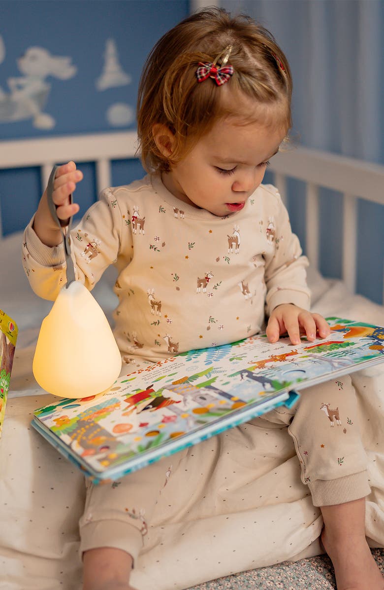 SHNUGGLE Moonlight Night Light, Alternate, color, White Grey