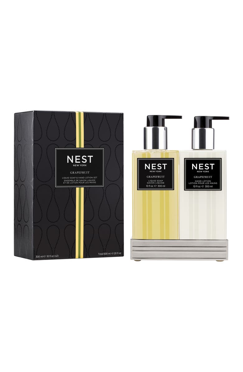 NEST New York Grapefruit Hand Lotion & Liquid Soap Set, Main, color, 