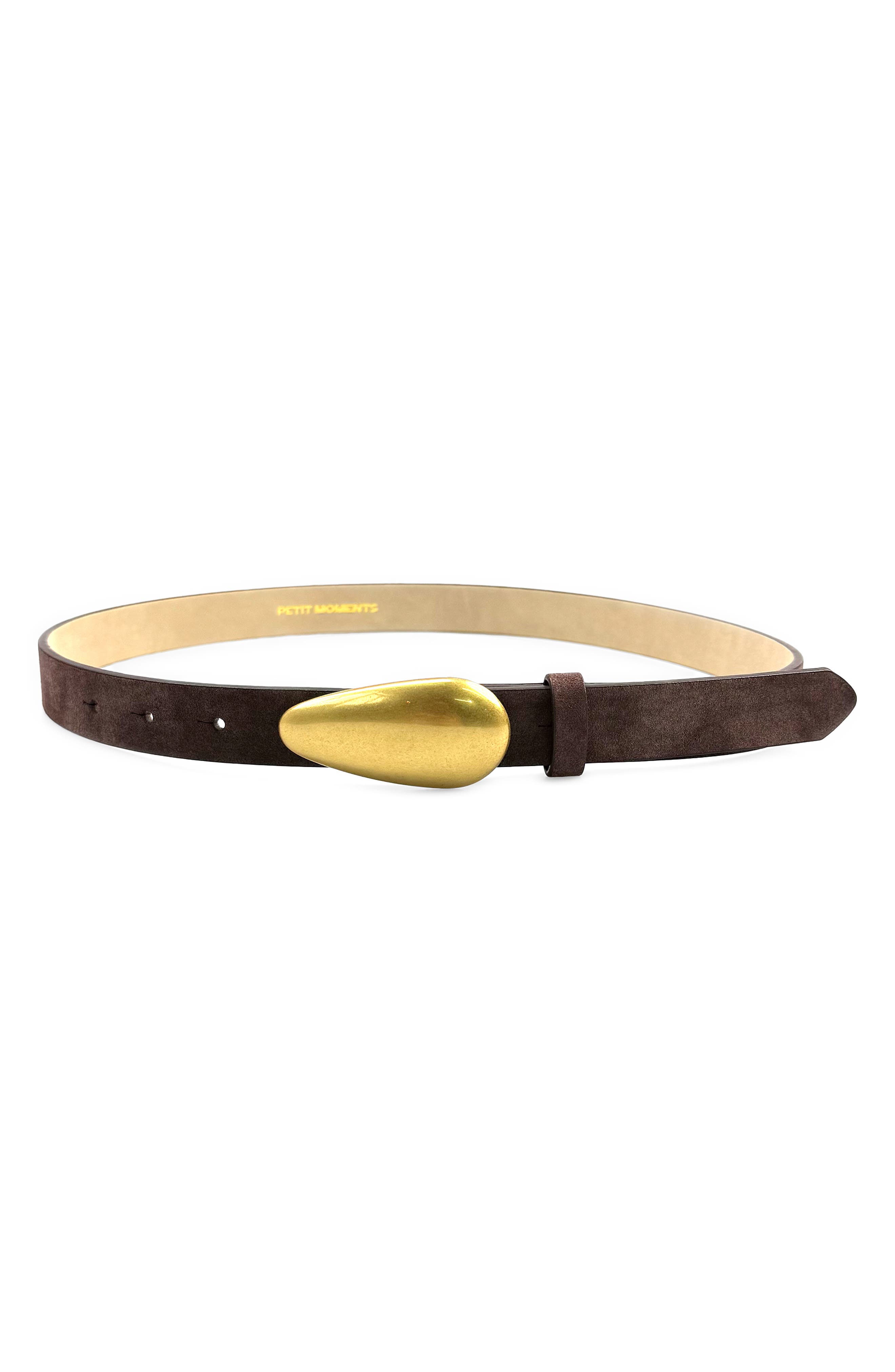DARK BROWN/ GOLD