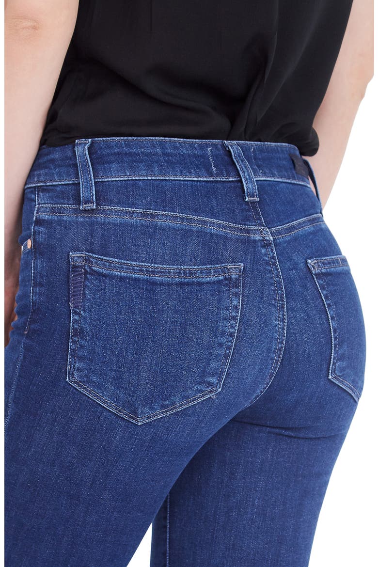 Colette Crop Flare Jeans, Alternate, color, MAI TAI