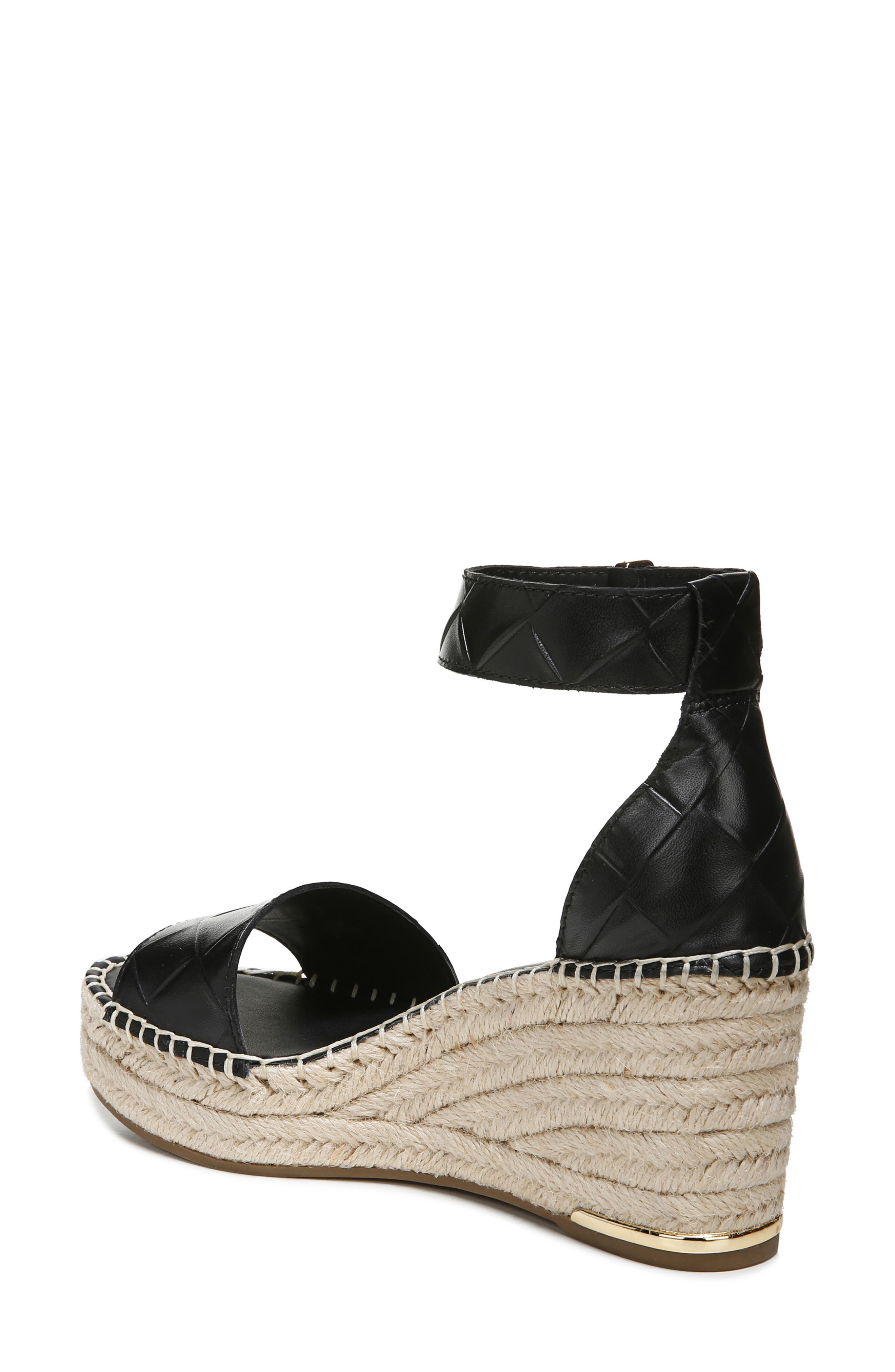 Franco Sarto Clemens Espadrille Platform Wedge Sandal, Alternate, color, 