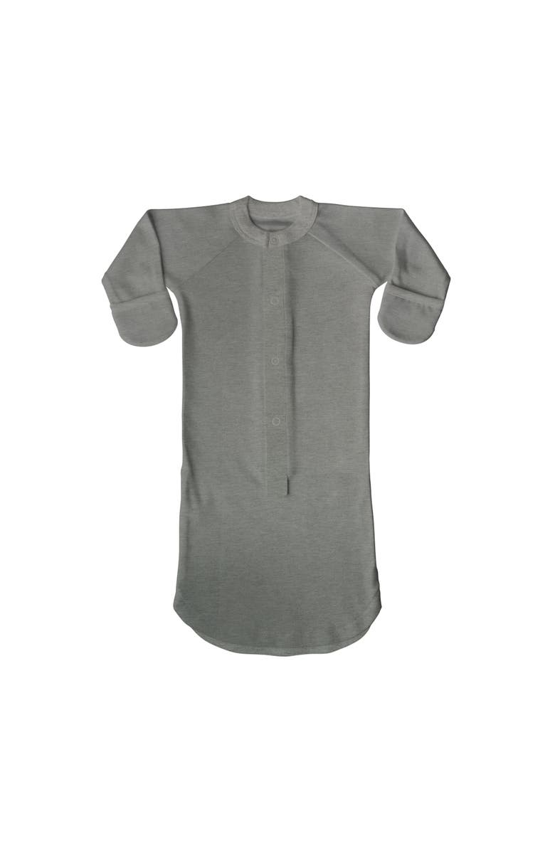 goumikids Goumi 24 Hour Convertible Sleeper Baby Gown, Alternate, color, Boulder
