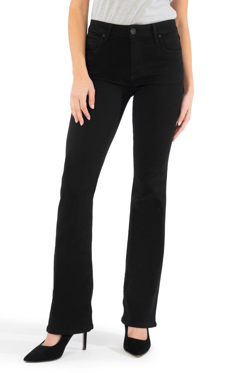 KUT from the Kloth Natalie Bootcut Jeans, Main, color, Black