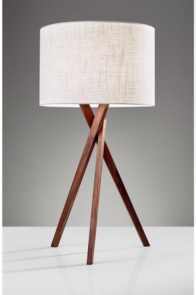 Brooklyn Table Lamp, Alternate, color, WALNUT