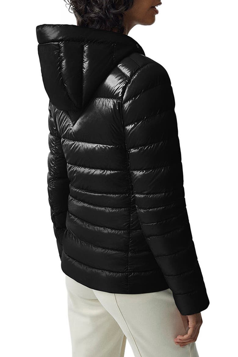 Cypress Packable Hooded 750-Fill-Power Down Puffer Jacket, Alternate, color, BLACK - NOIR