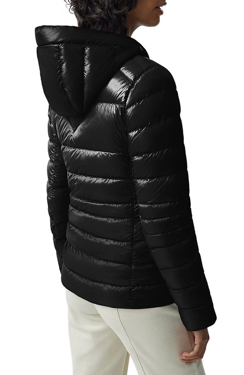 Canada Goose Cypress Packable Hooded 750-Fill-Power Down Puffer Jacket, Alternate, color, Black - Noir