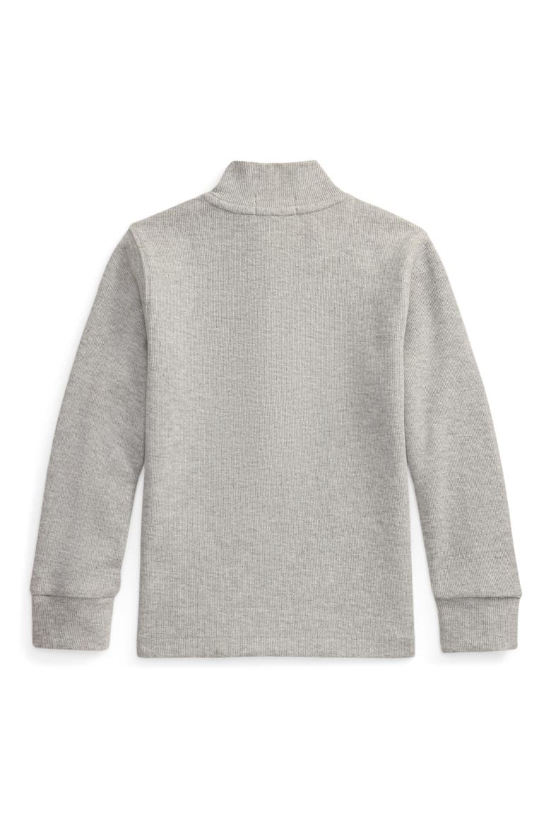 Kids' Estate Quarter Zip Pullover, Alternate, color, ANDOVER HEATHER