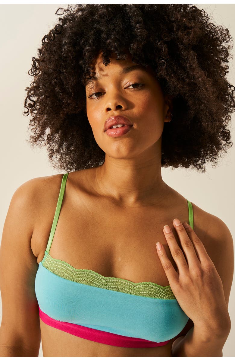 Stripe & Stare The Lace Square & Original Knicker Set, Alternate, color, 