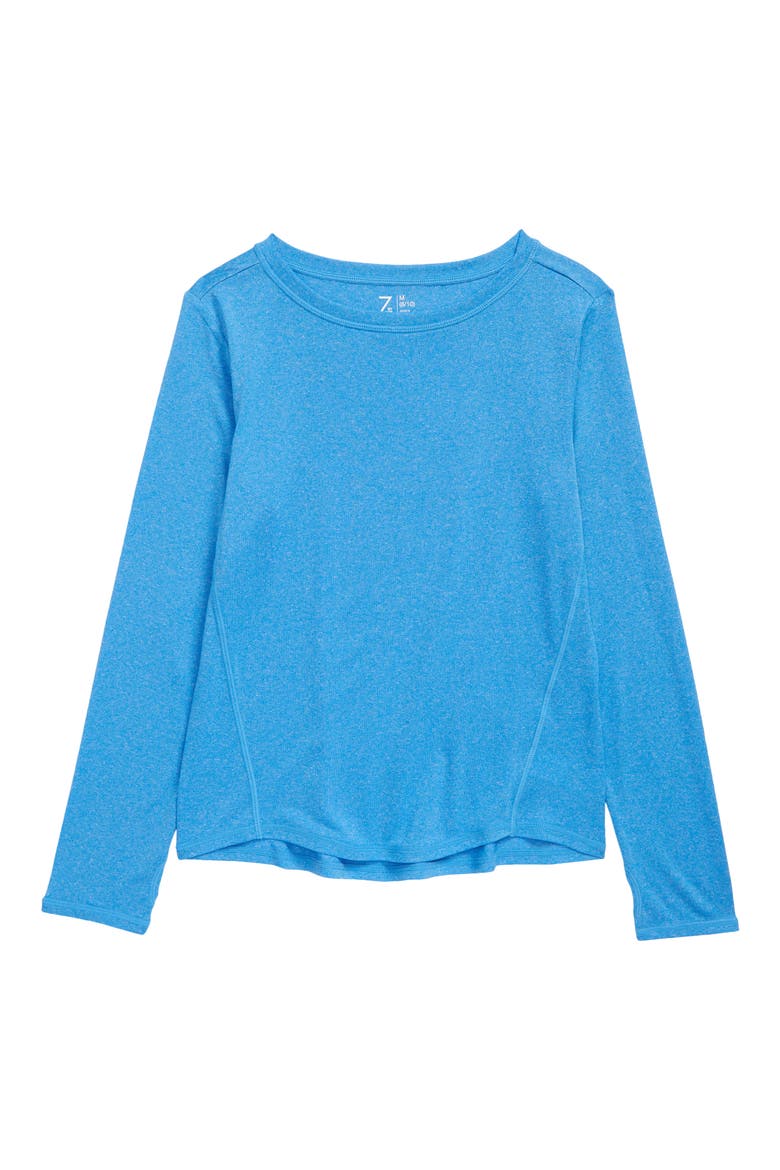 Kids' All Day Energy Long Sleeve T-Shirt, Main, color, BLUE FRENCH