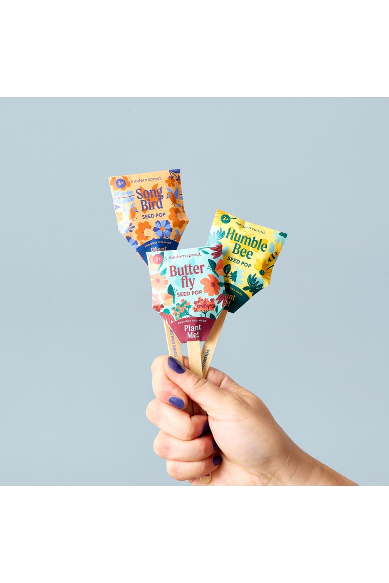 Seed Pops 3 pack, Alternate, color, Pollinator