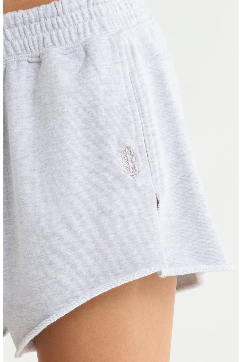FP Movement Knockout Drawstring Shorts, Alternate, color, WHITE HEATHER GREY