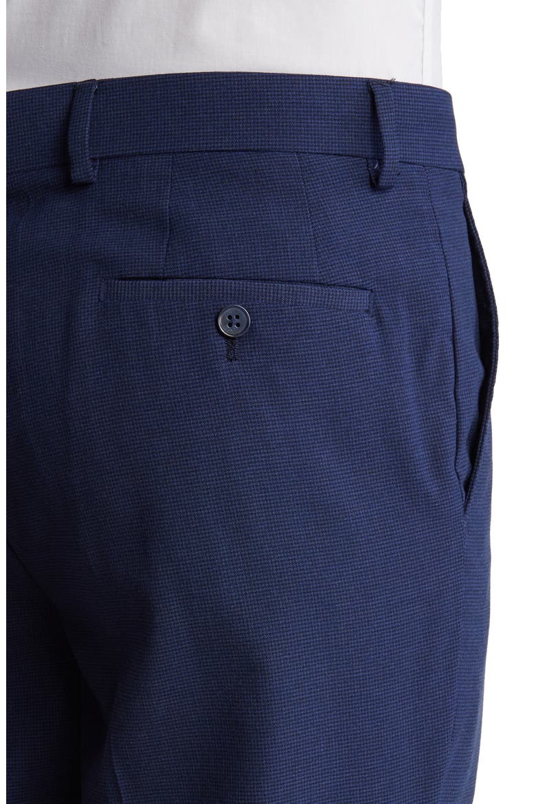 Classic Fit Houndstooth Suit, Alternate, color, BLUE