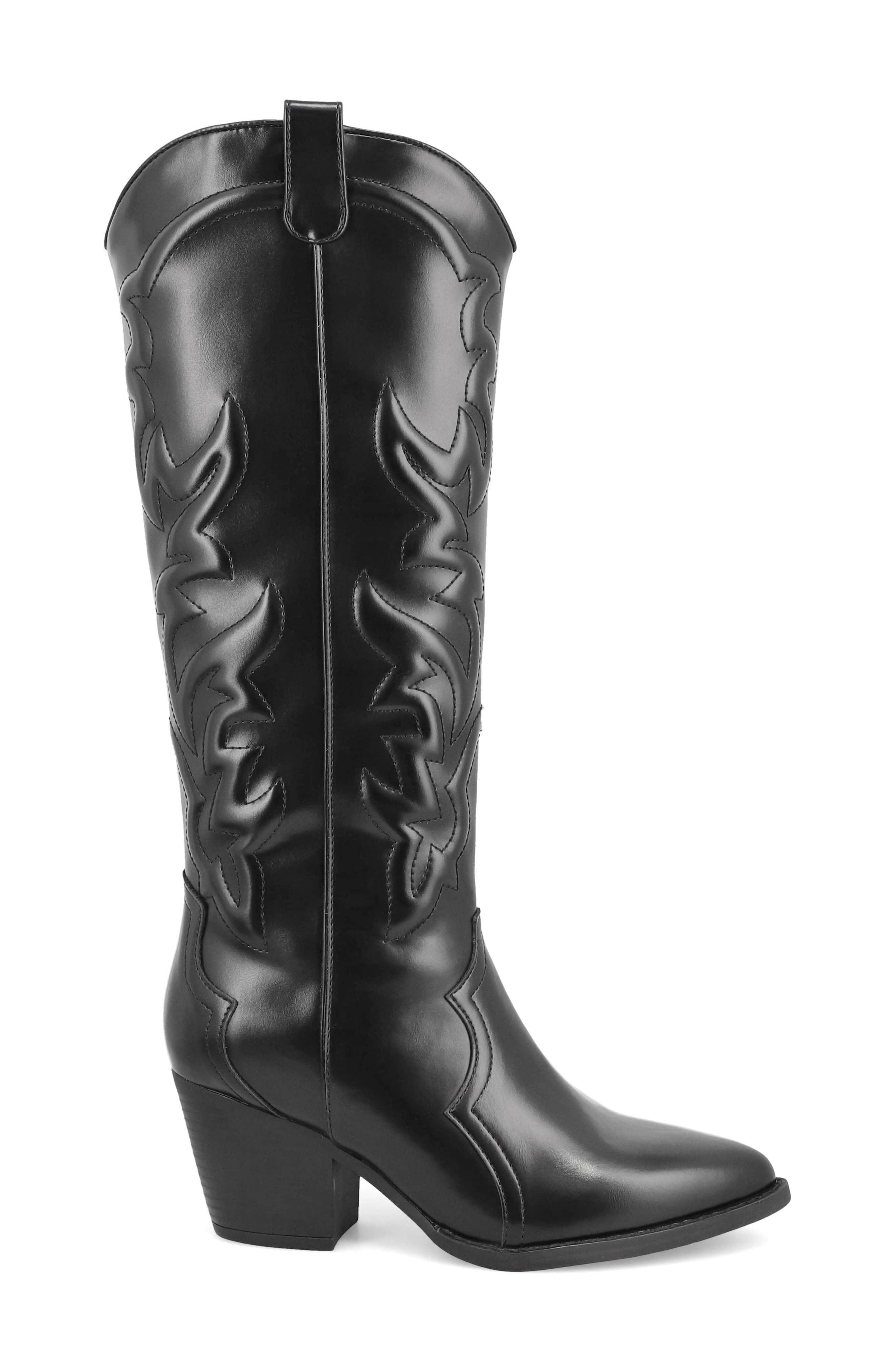 MIA Spenser Western Boot, Alternate, color, Black