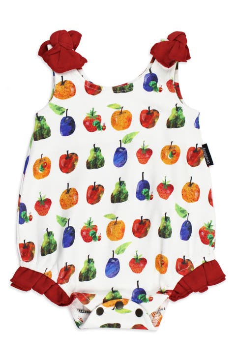 x The Very Hungry Caterpillar™ Organic Cotton Shoulder Tie Bodysuit (Baby)