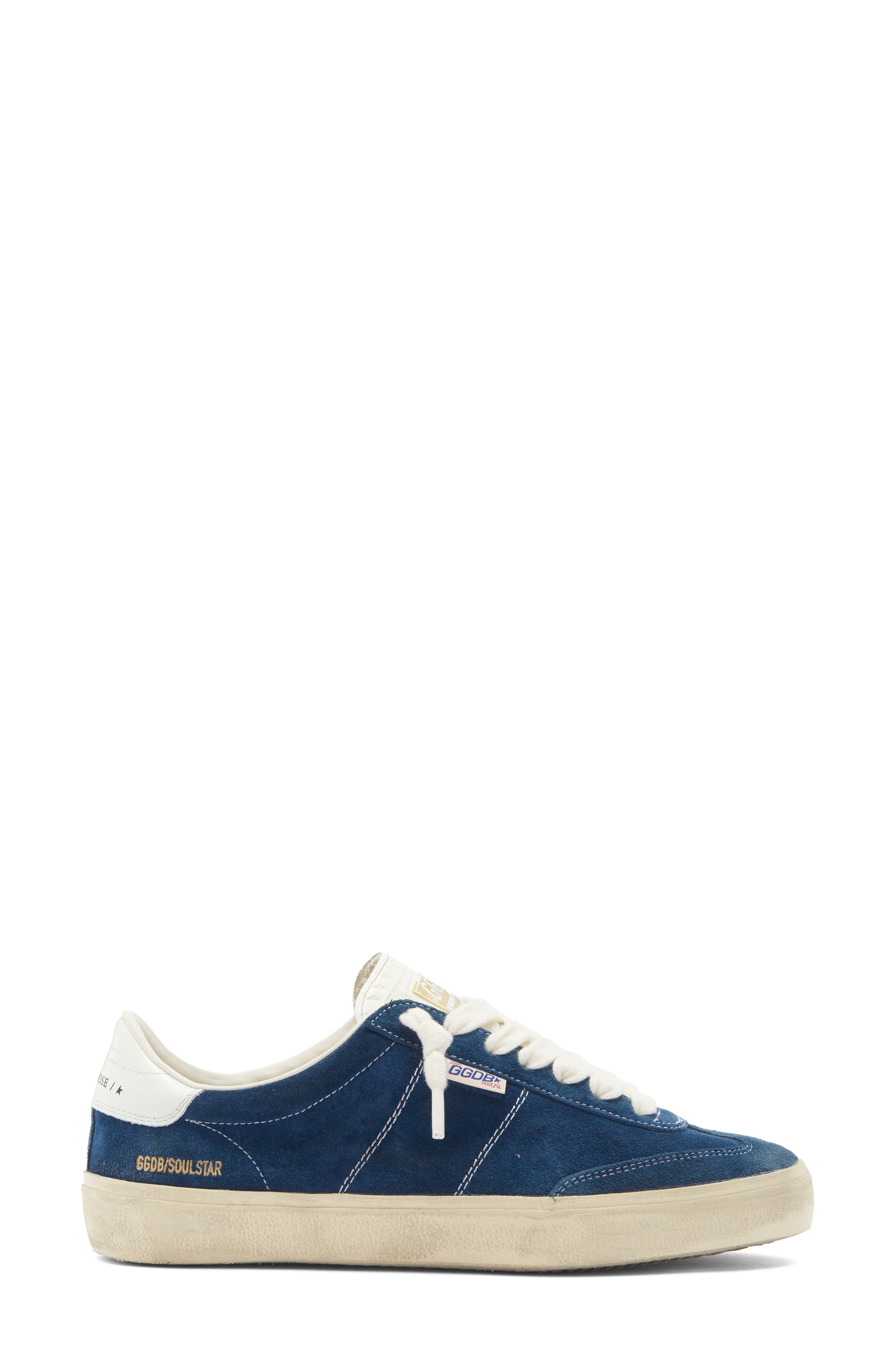 Golden Goose Soul Star Low Top Sneaker, Alternate, color, Blue/ Milk