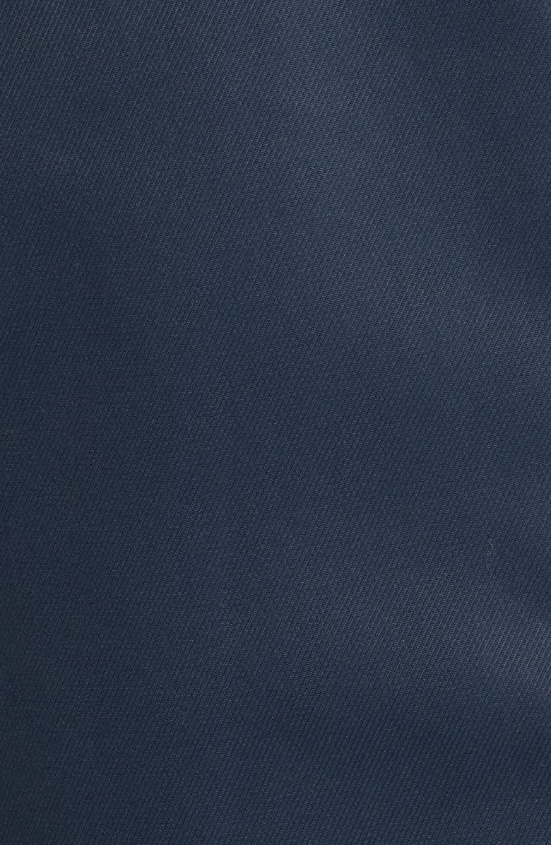 Johnston & Murphy Upton Water Resistant Raincoat with Removable Liner, Alternate, color, Navy/ Blue Plaid