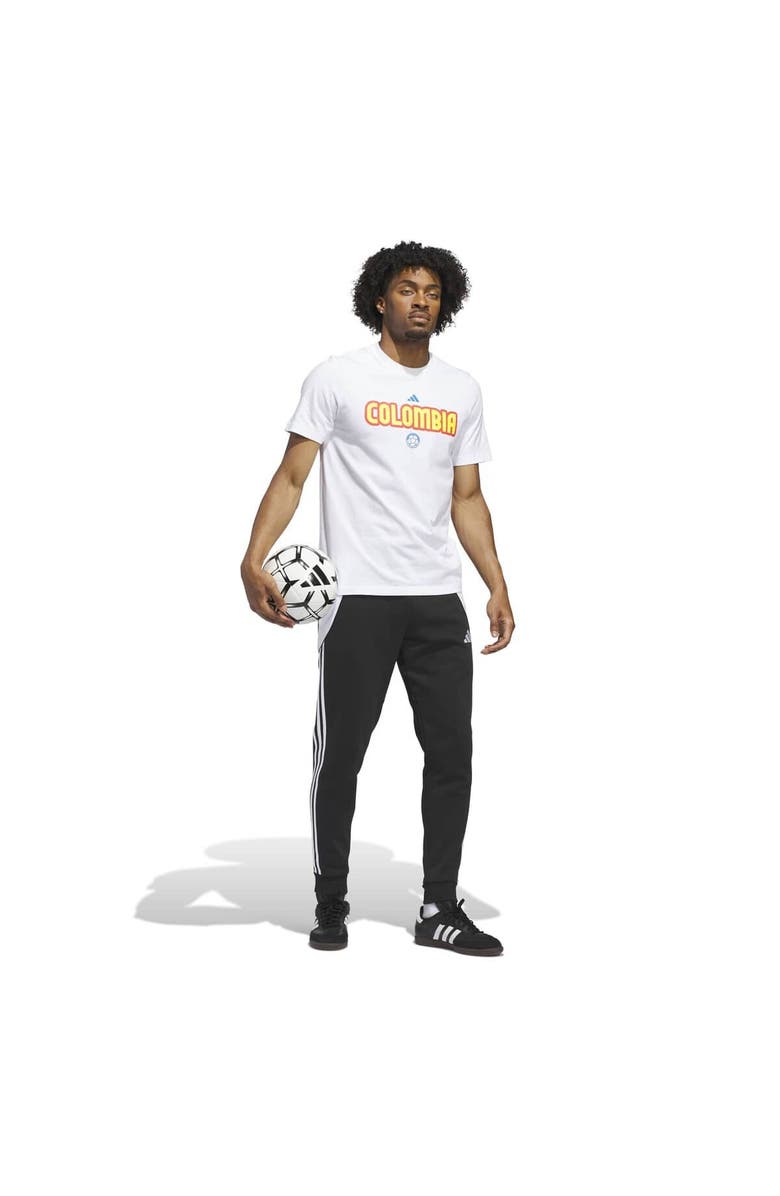 adidas Men's adidas White Colombia National Team Jersey Hook T-Shirt, Alternate, color, White