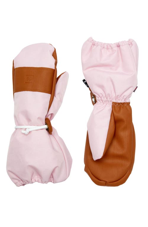 Northern Classics Girls Waterproof Ski Mitten In Pink