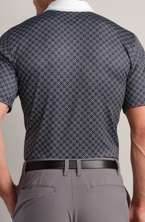 Rhone Golf Sport Geo Print Performance Polo In Multi