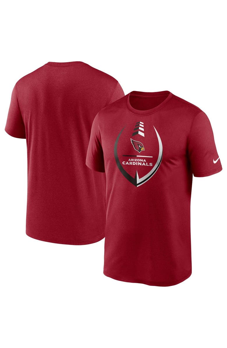 Nike Men's Nike Cardinal Arizona Cardinals Icon Legend Performance T-Shirt, Main, color, Cardinal